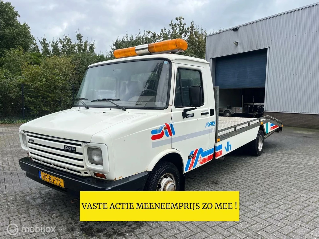 DAF 400 AE04ET OPRIJWAGEN / AUTOTRANSPORTER 61.811 KM MET N.A.P. !!! UNIEKE AUTO !!! VASTE PRIJS EXCL. BTW ZO MEE !!