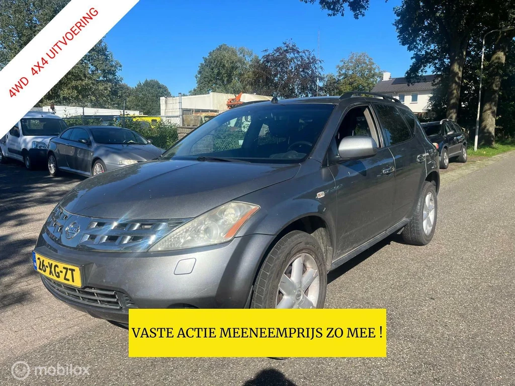 Nissan Murano 3.5 V6 VERSNELLINGSBAK NIET GOED (TUSSENBAK) !!! ZIE OMSCHRIJVING !!!