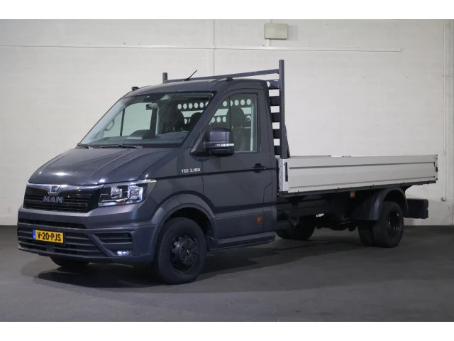 MAN TGE 5.180 Automaat Dubbel Lucht Open Laadbak Trekhaak