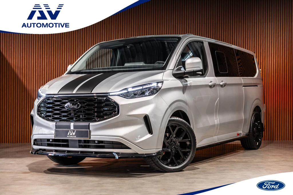 Ford Transit Custom 300 2.0 TDCI L2H1 Limited DC | BPM VRIJ | Dubbel Cabine | Elec schuifdeuren | ACC | Blind Spot | 360 Camera | CarPlay