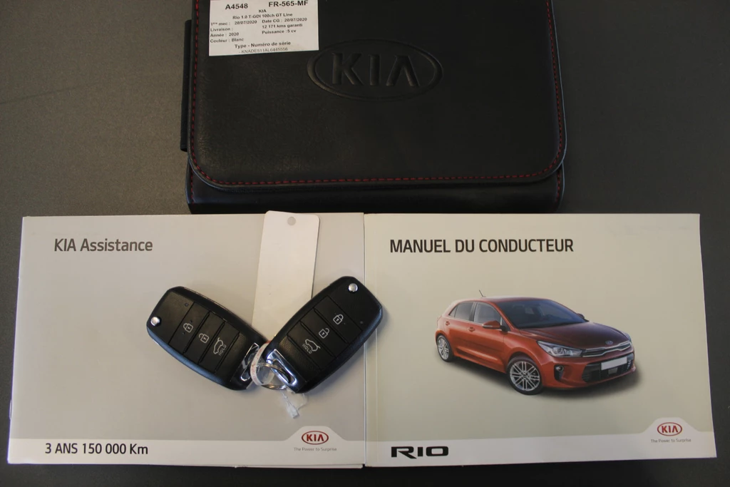 Kia Rio 1.0 TGDI GT-Line Edition Achteruitrijcamera/Cruise control/Navigatie/DAB/Bluetooth/Lage km stand!